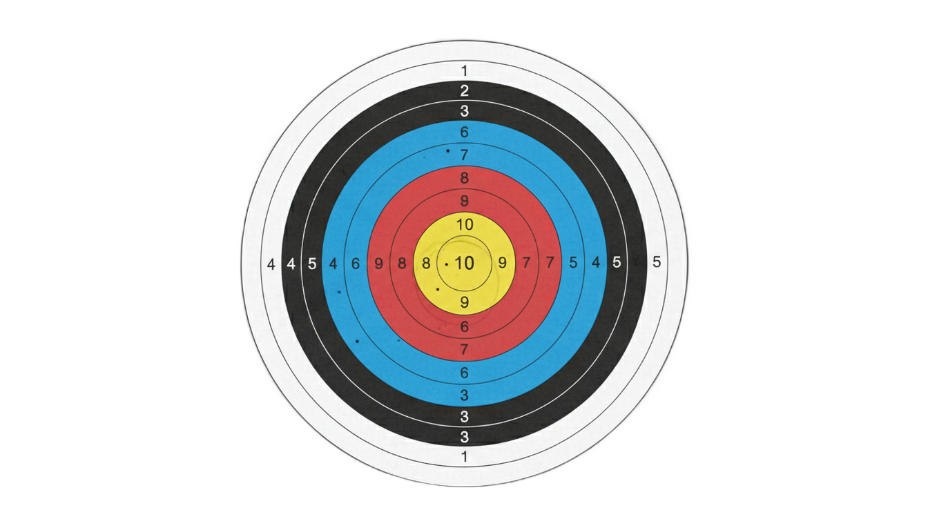 archery target board png PNG transparent background