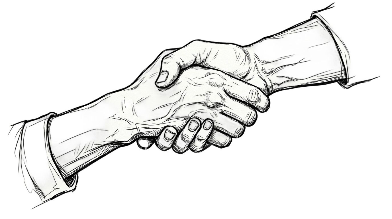handshake drawing png PNG transparent background