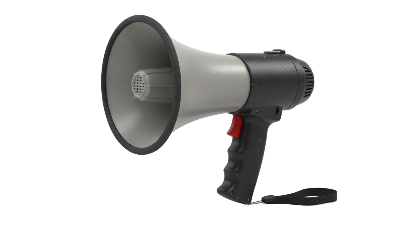 real megaphone png PNG transparent background