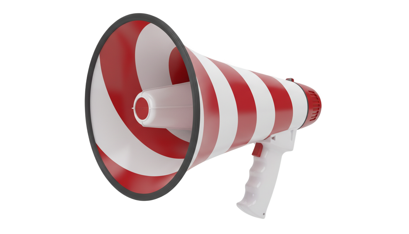cheer megaphone png PNG transparent background