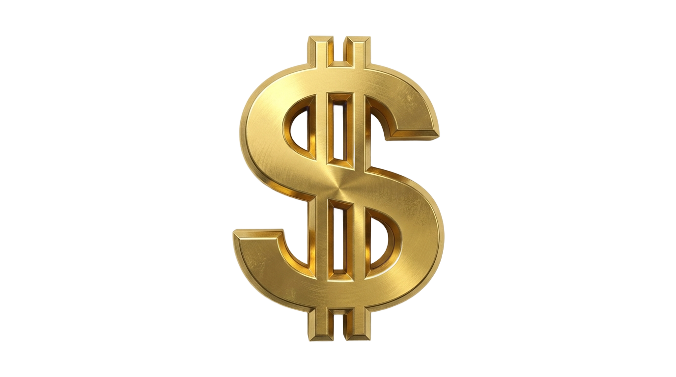dollar sign symbol png PNG transparent background