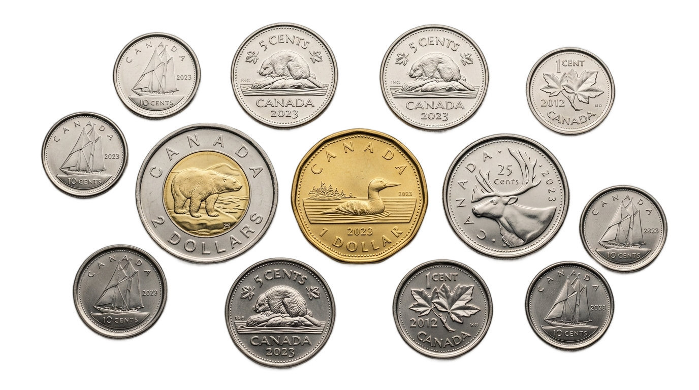 canadian coins png PNG transparent background