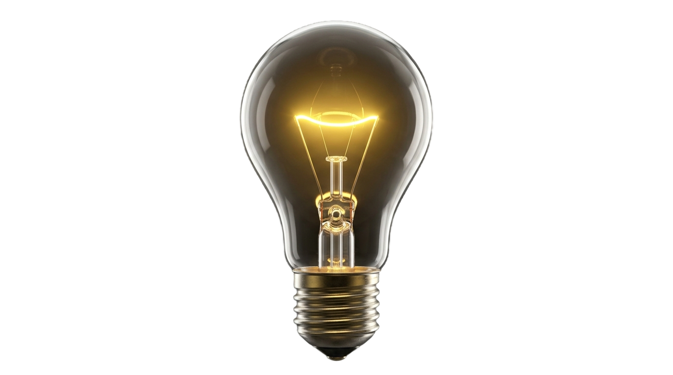 lightbulb symbol png PNG transparent background