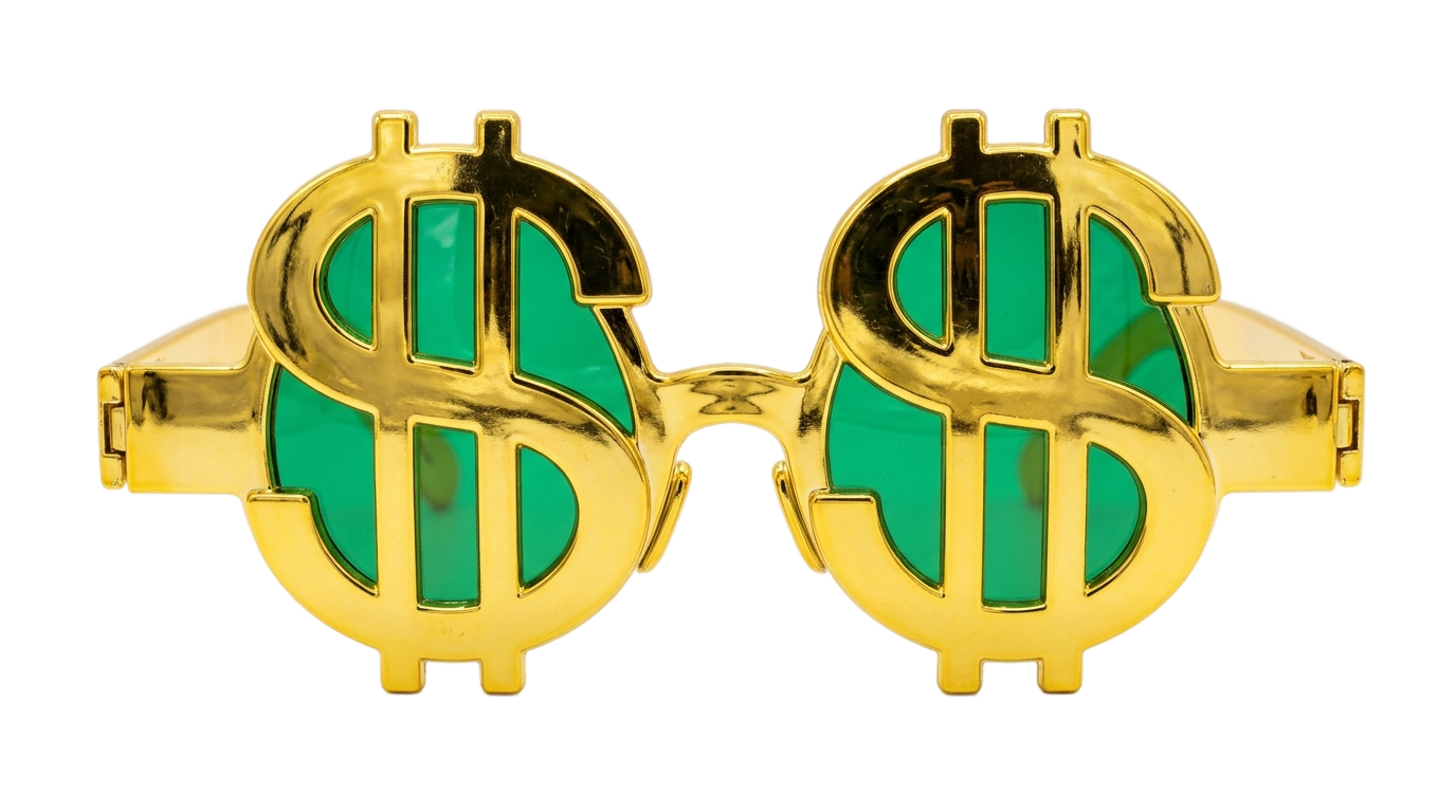 dollar sign glasses png PNG transparent background