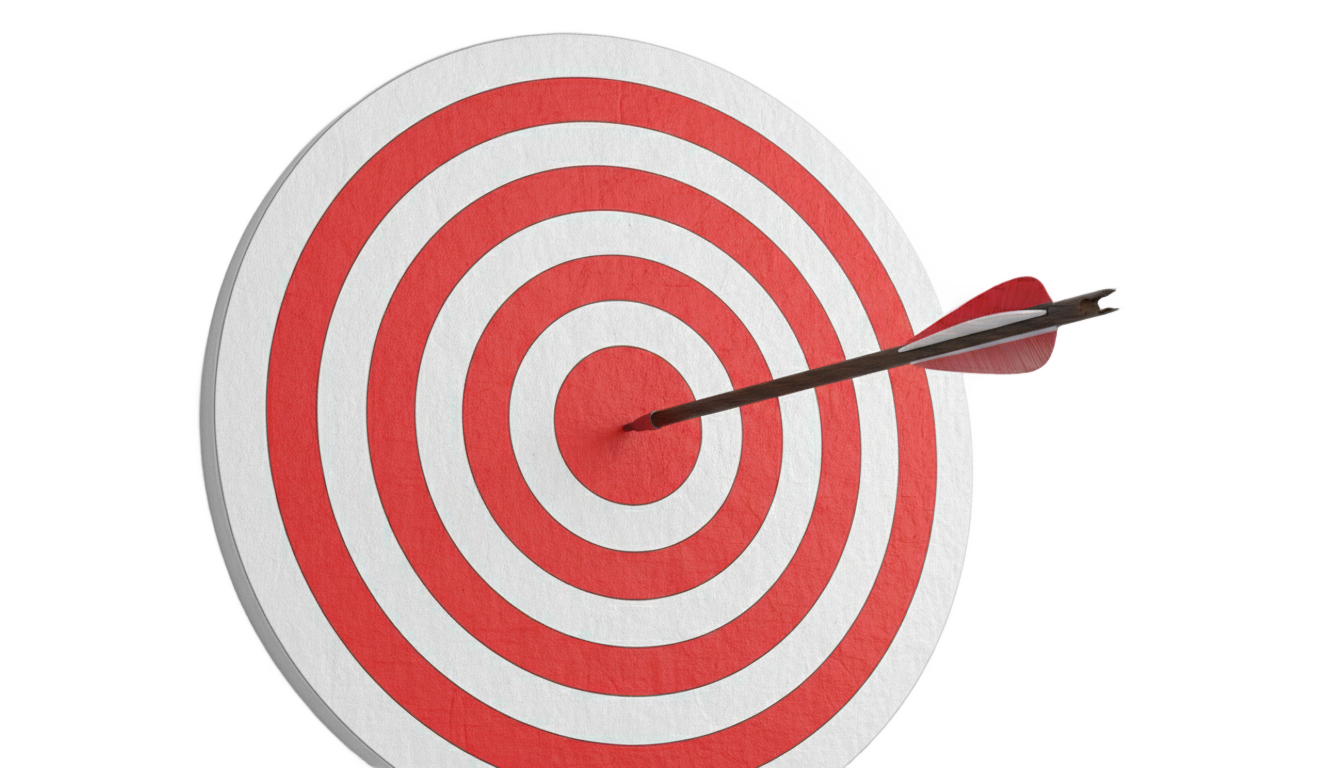 target with arrow png PNG transparent background