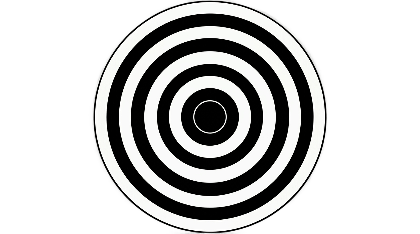 target logo black and white png PNG transparent background