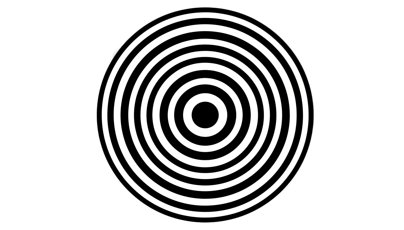 target png black and white PNG transparent background