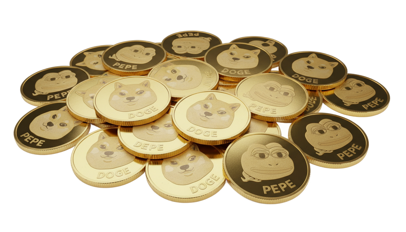meme coins png PNG transparent background