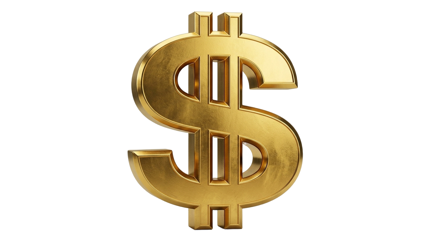 dollar sign symbol png PNG transparent background