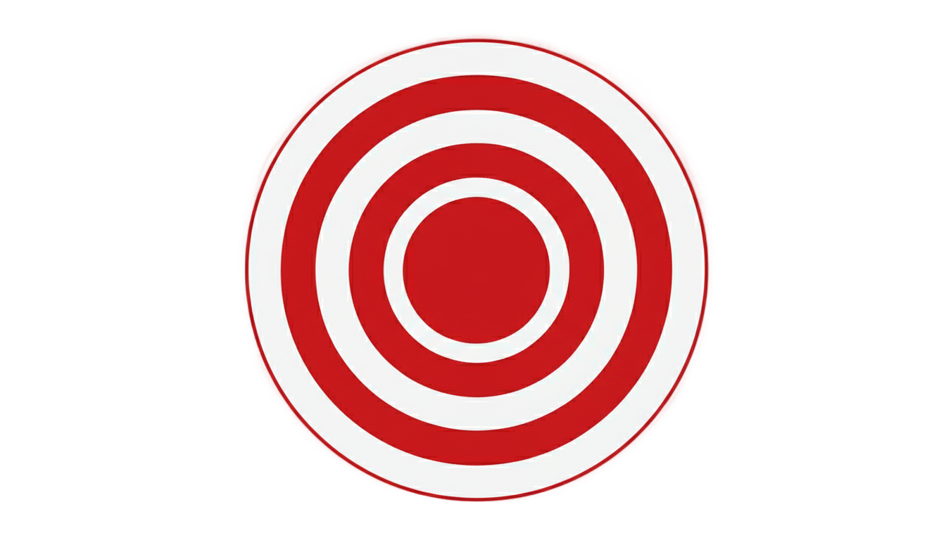 target bullseye logo png PNG transparent background
