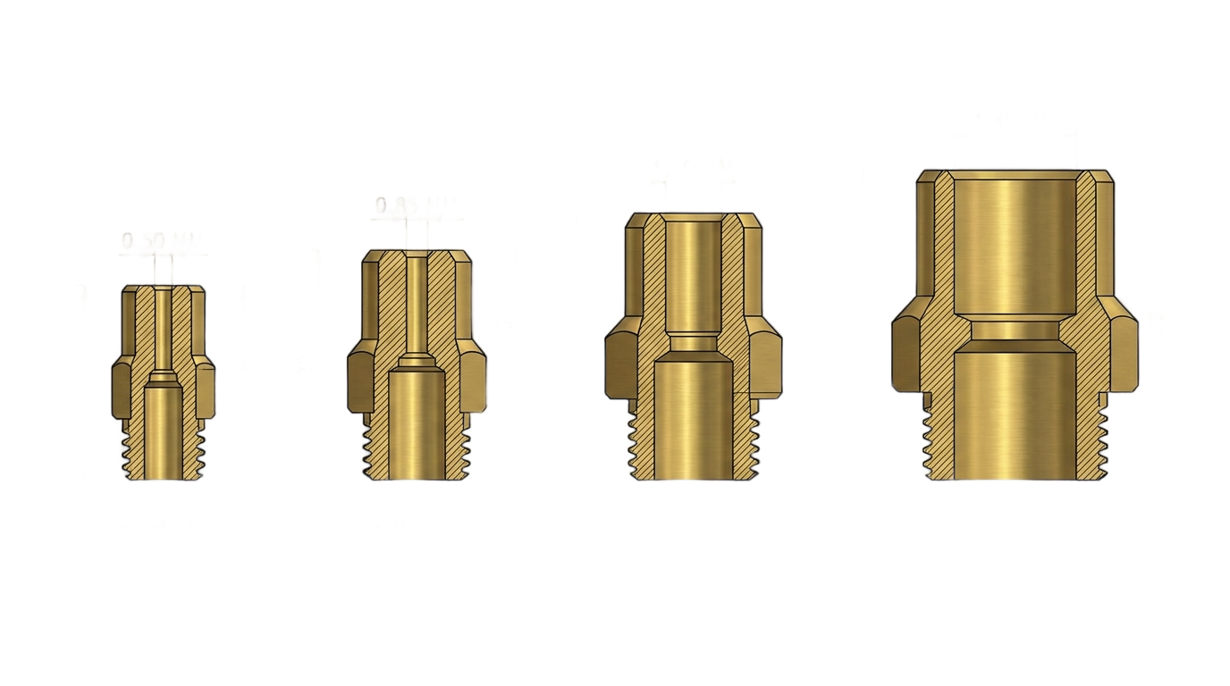 png gas stove nozzle size chart PNG transparent background