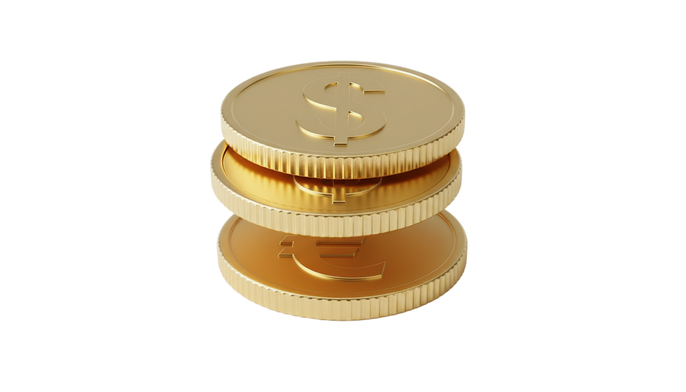 coins icon png PNG transparent background