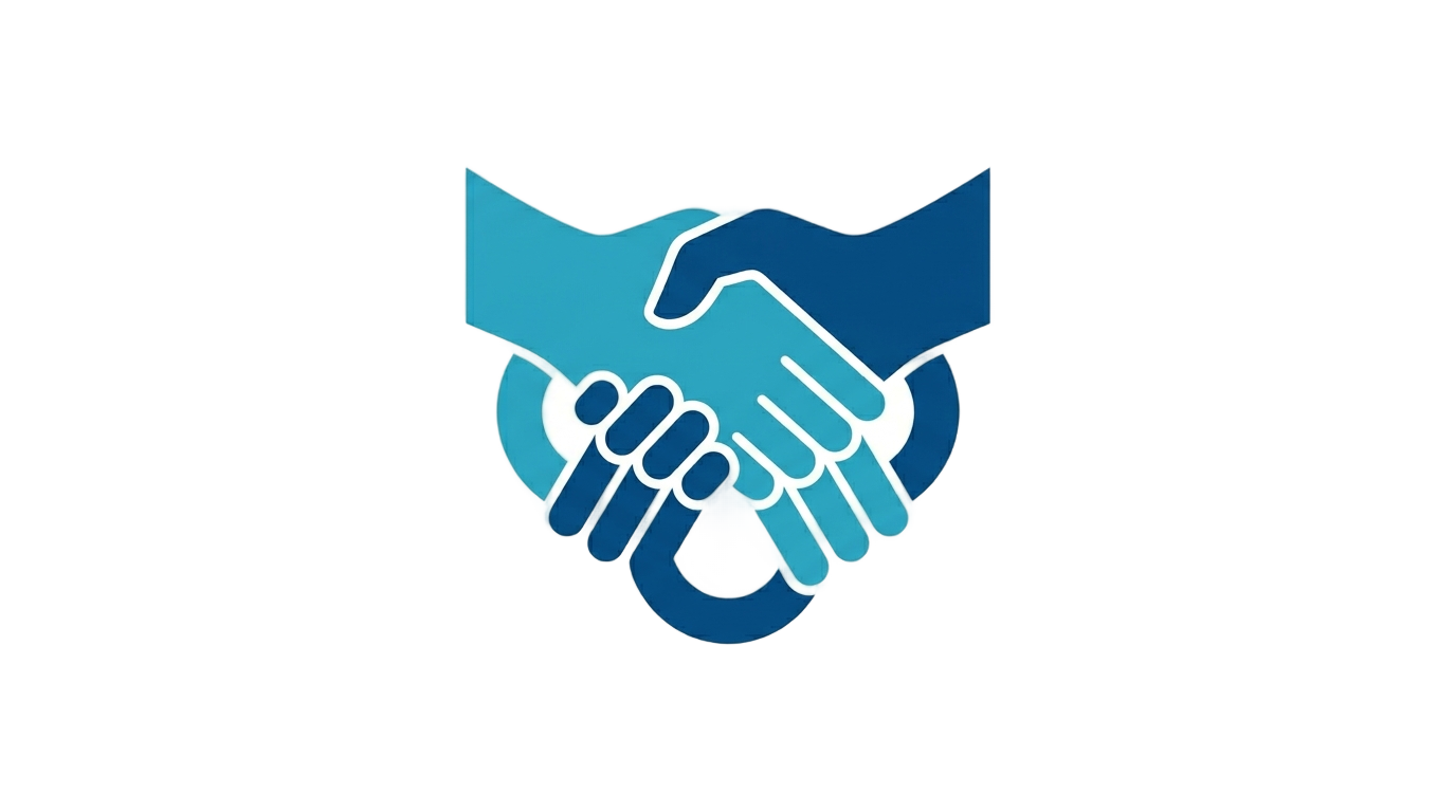 handshake app logo png PNG transparent background