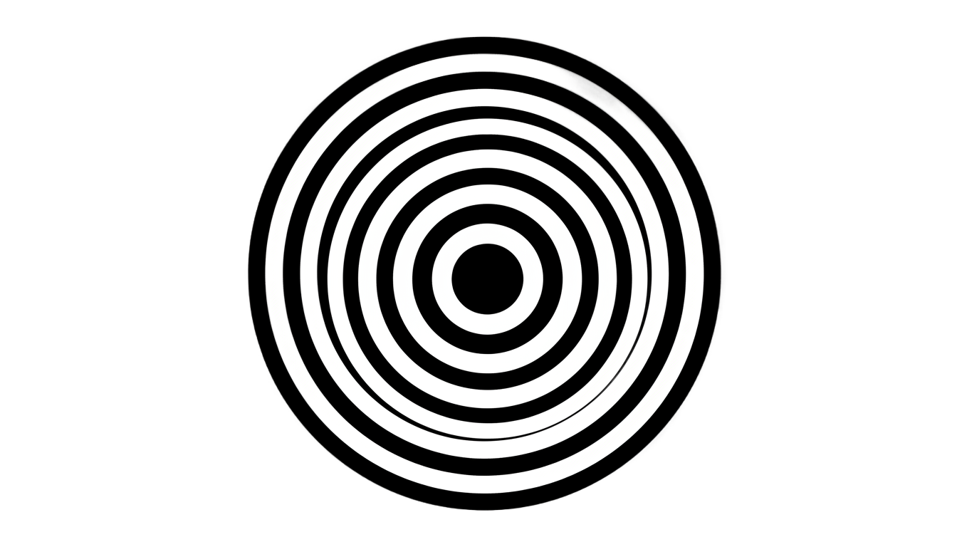 target png black and white PNG transparent background