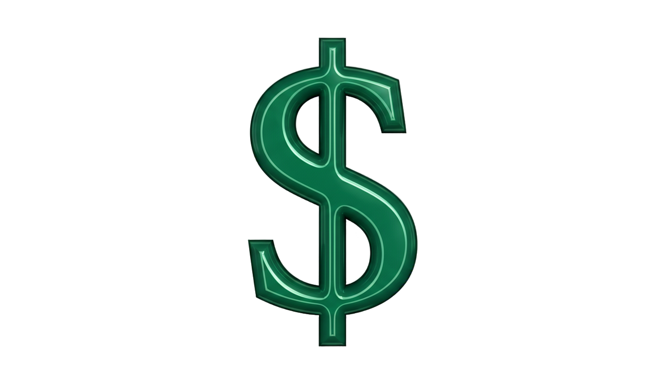 dollar sign emoji png PNG transparent background