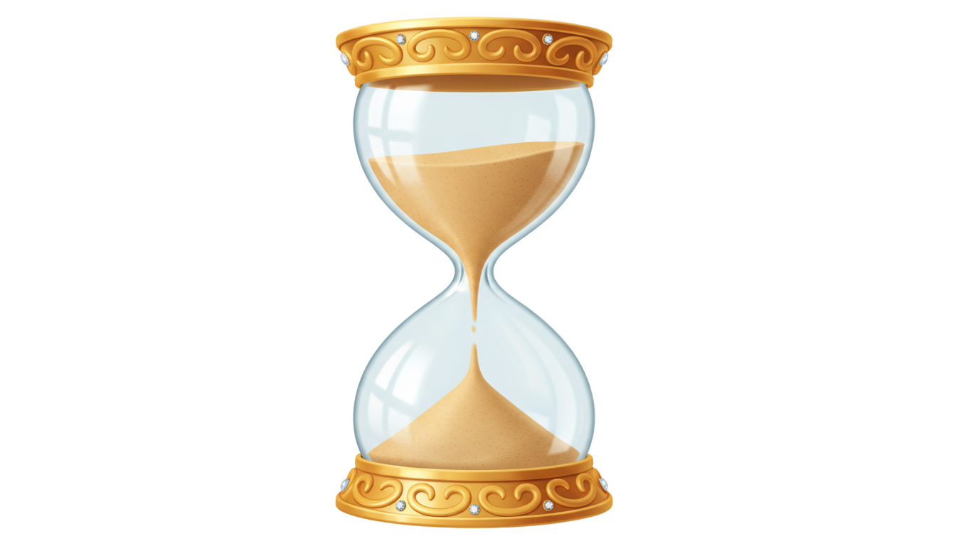 hourglass emoji png PNG transparent background