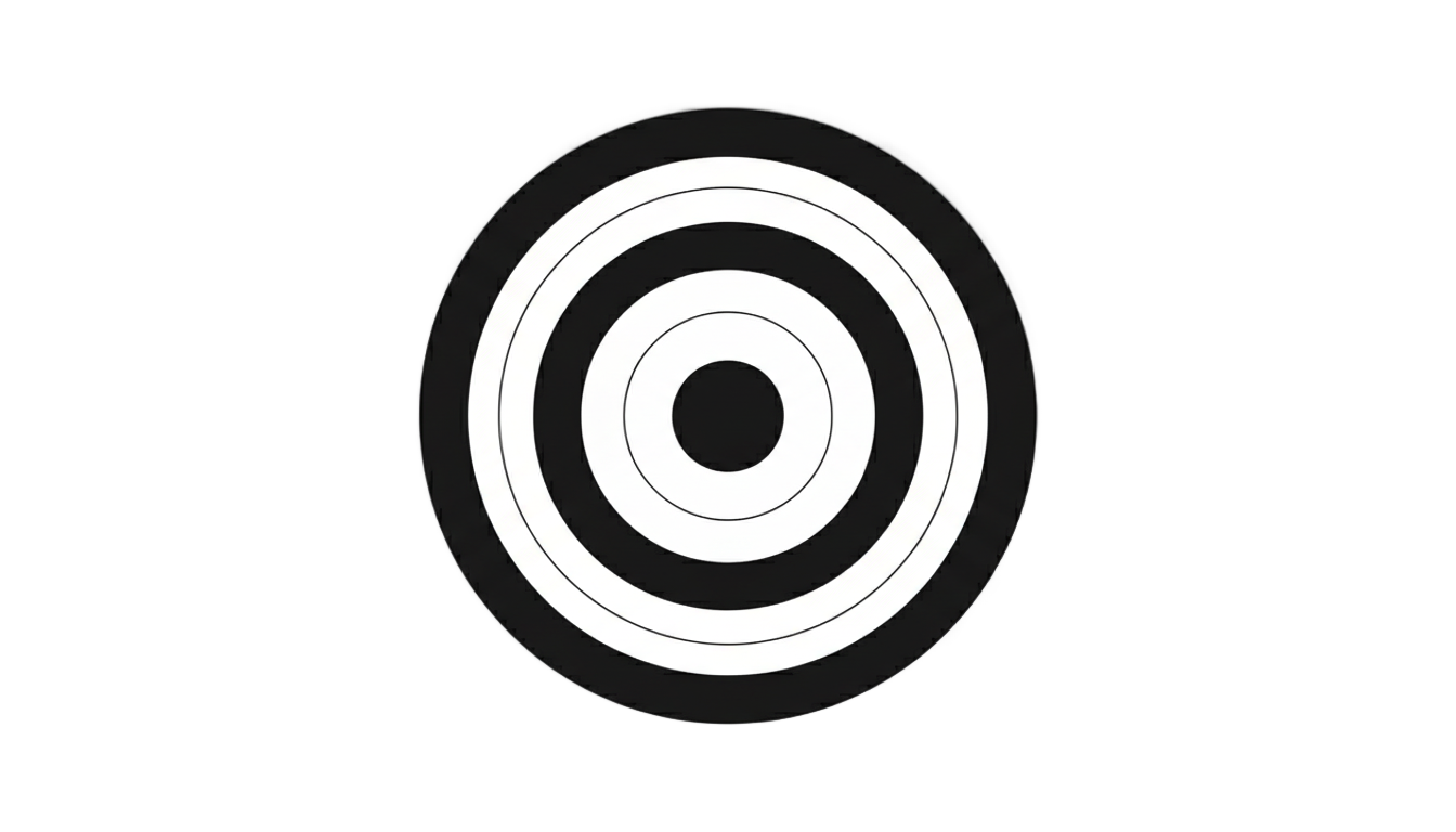 black target png PNG transparent background