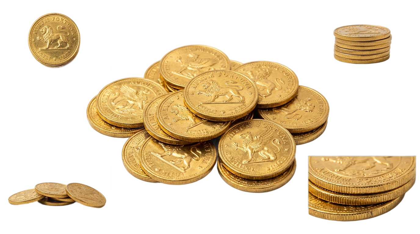 gold coins png PNG transparent background
