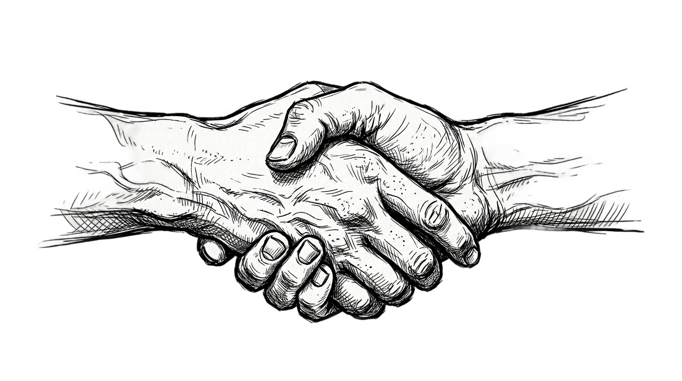 handshake drawing png PNG transparent background