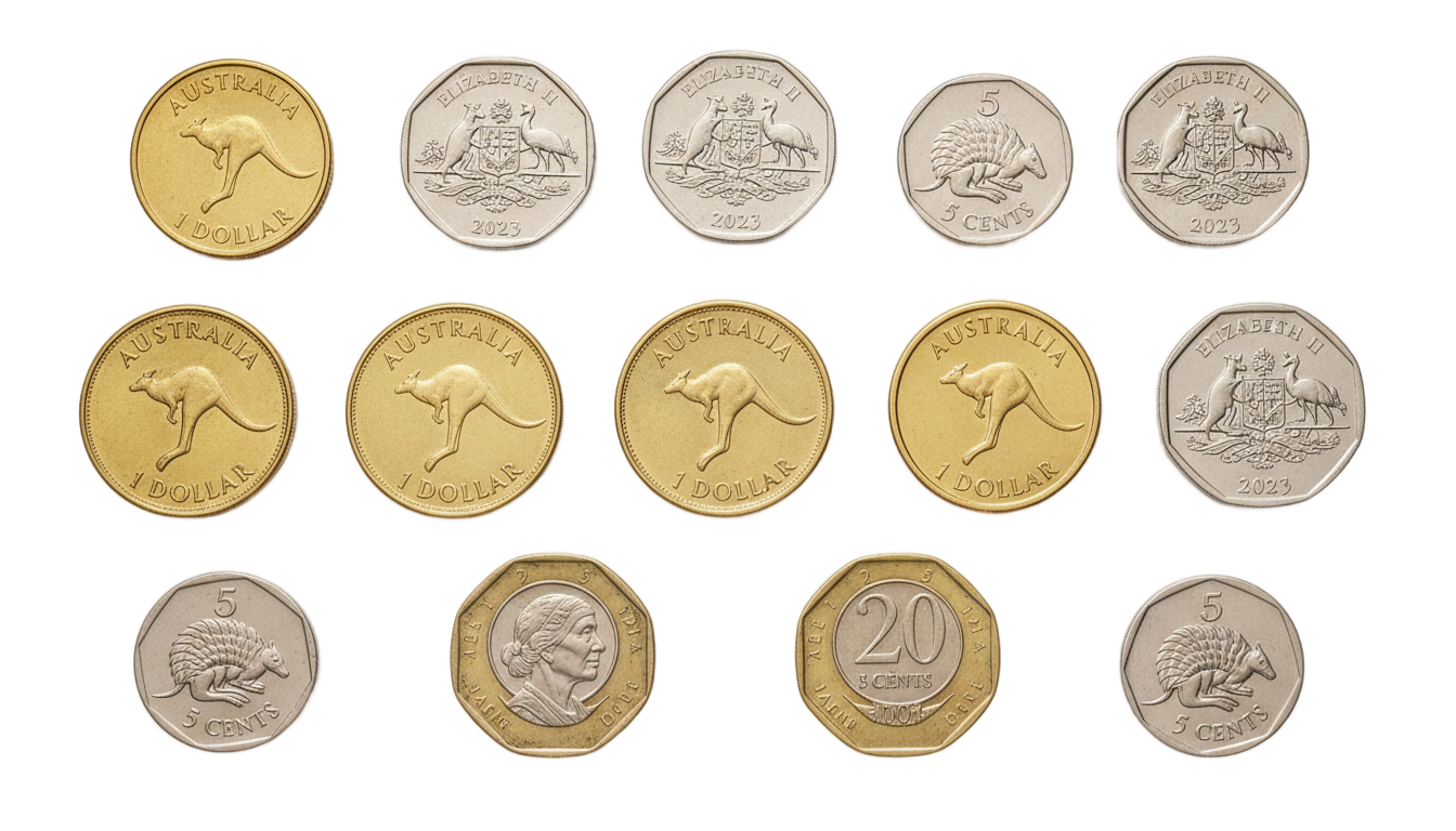 australian coins png PNG transparent background