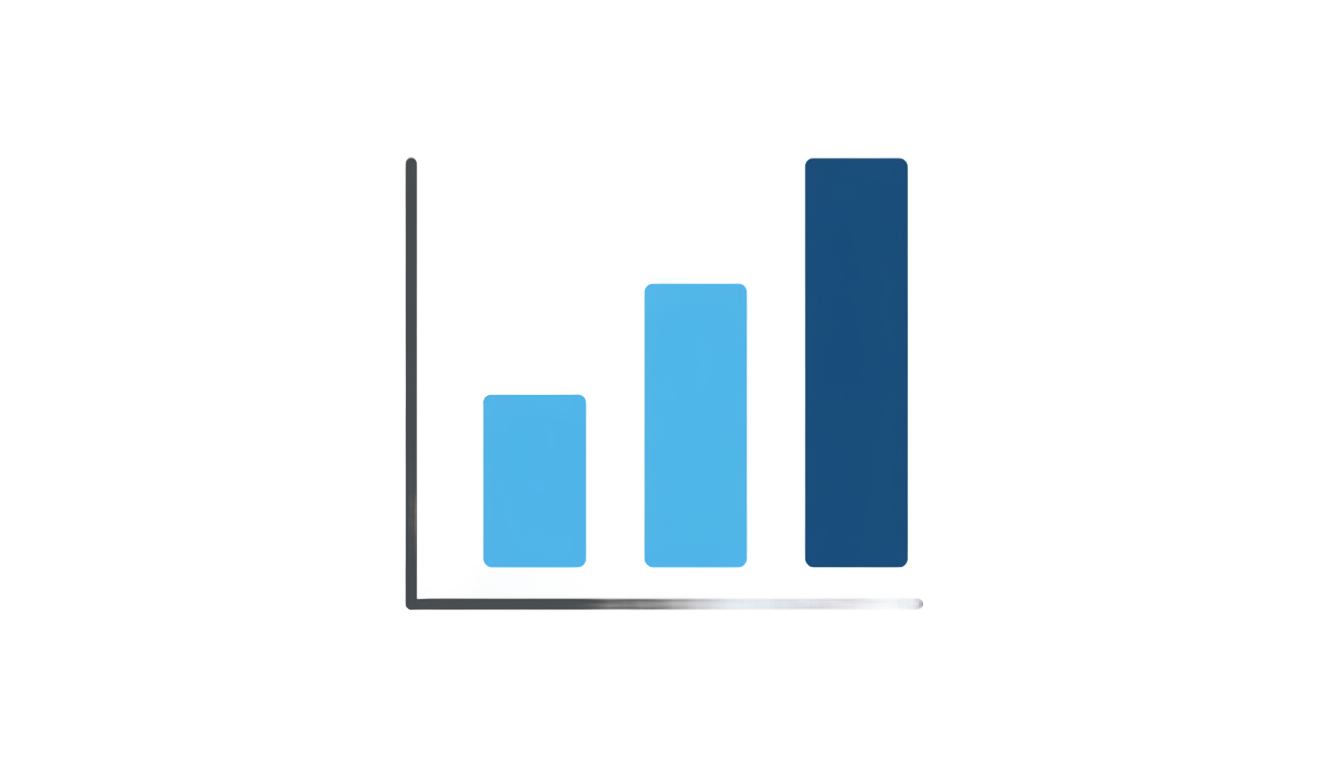 bar chart icon png PNG transparent background