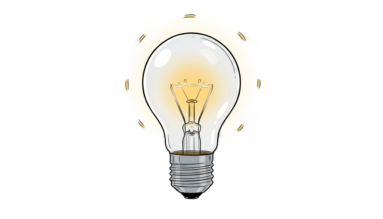 lightbulb icon png PNG transparent background