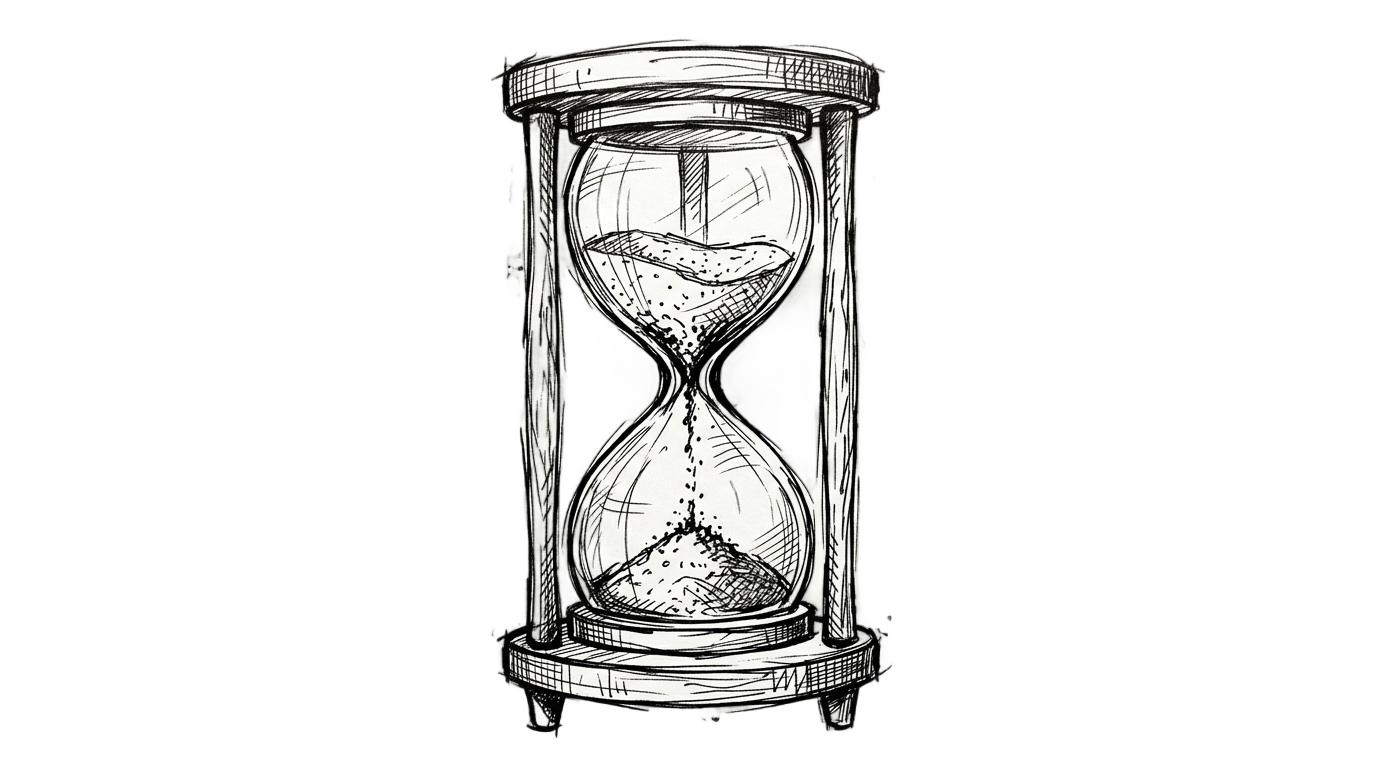 hourglass drawing png PNG transparent background