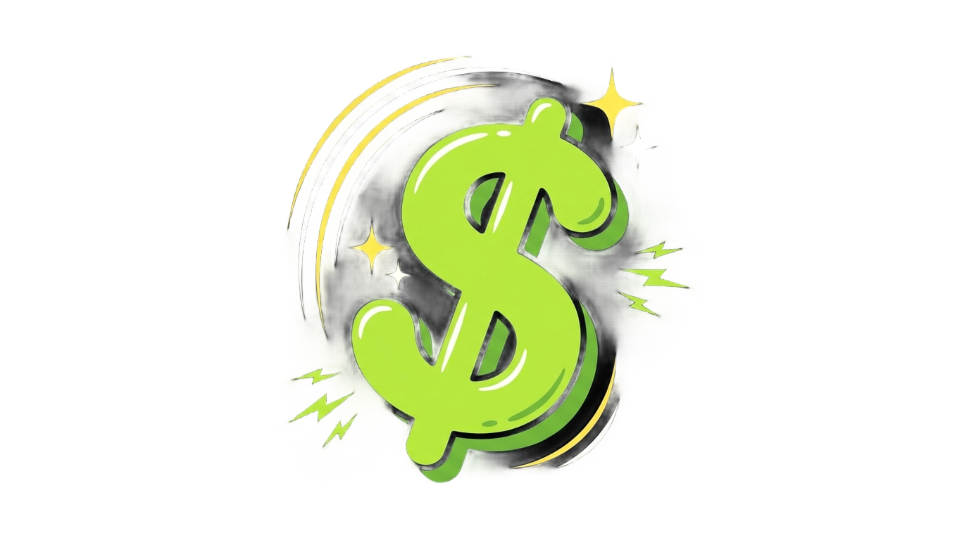 animated dollar sign png PNG transparent background