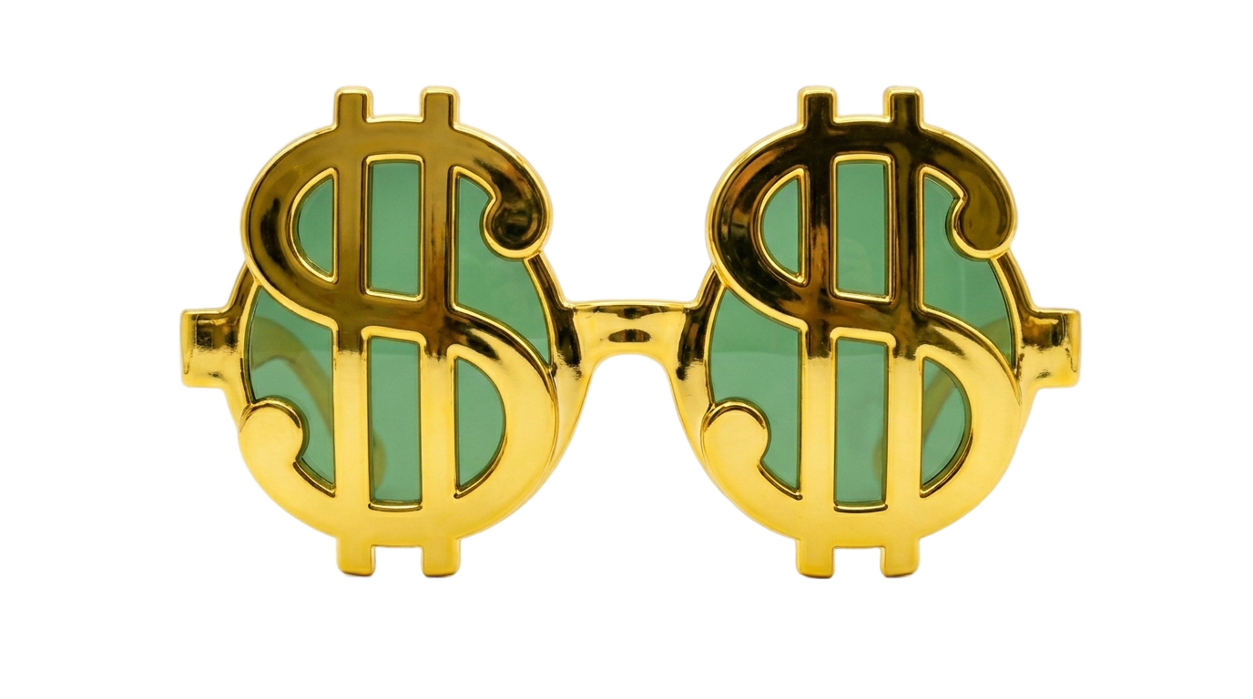 dollar sign glasses png PNG transparent background