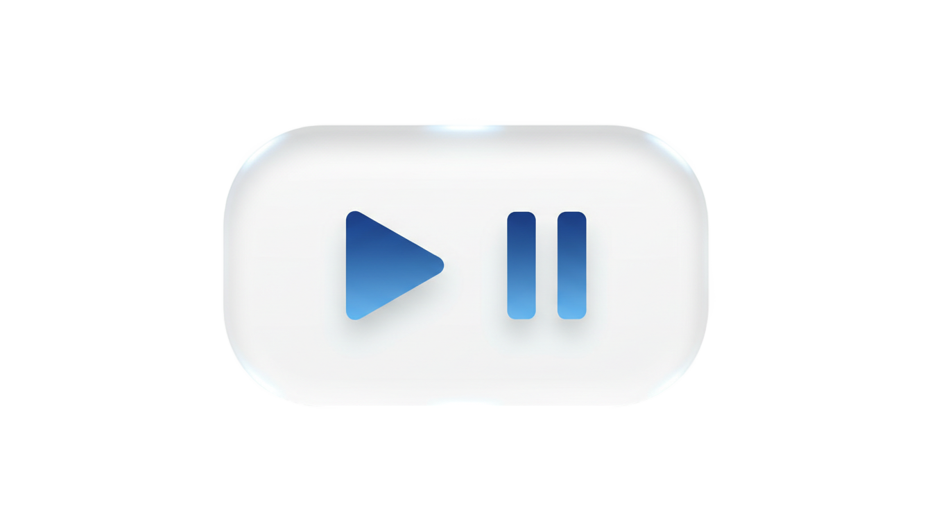 music play pause button png PNG transparent background