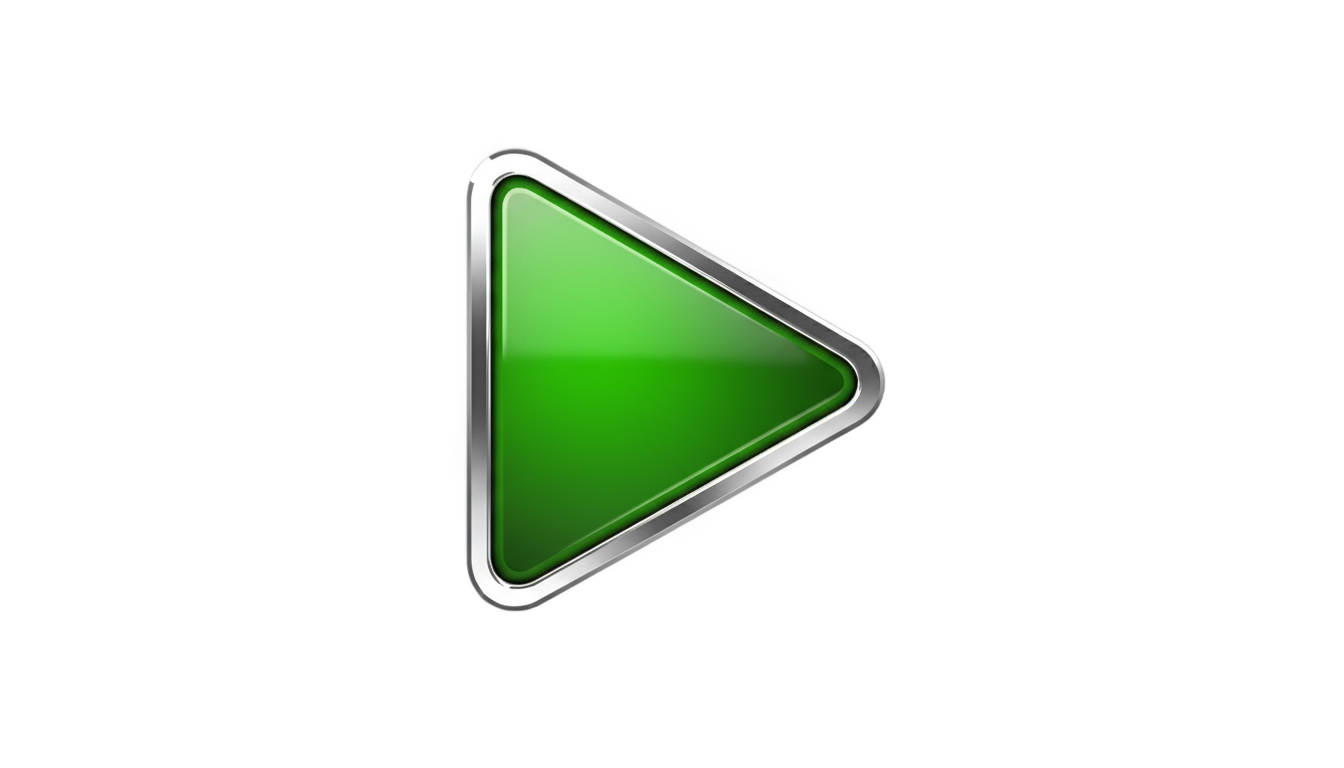 video game play button png PNG transparent background