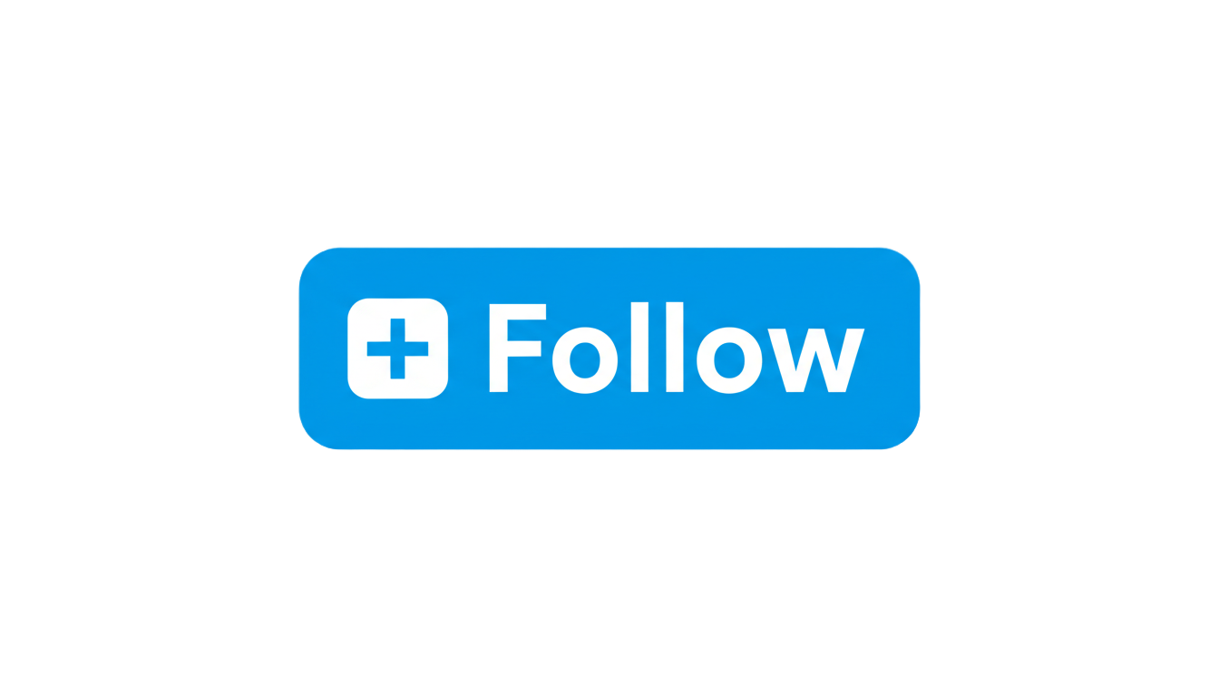 follow button gif png PNG transparent background