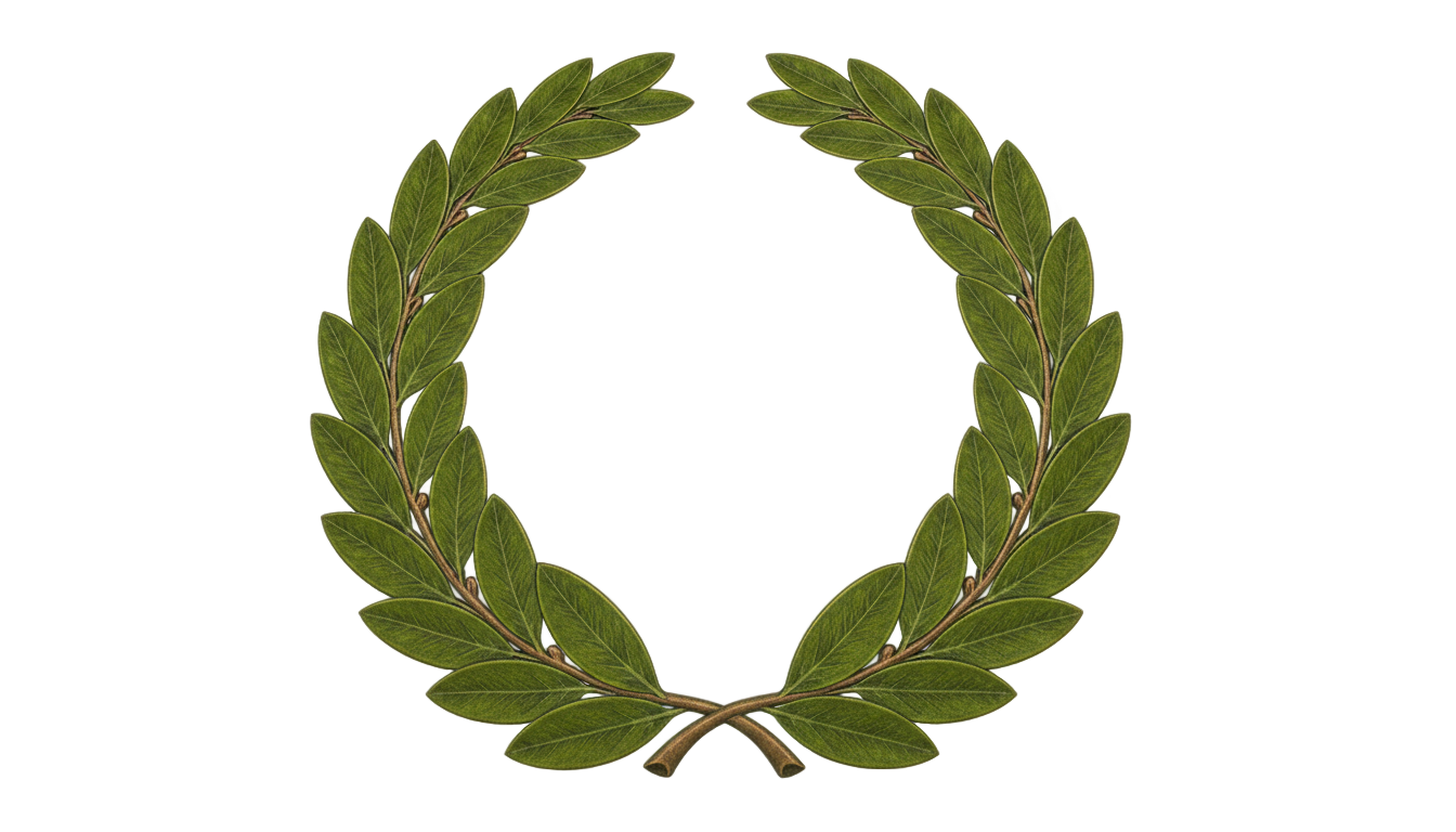laurel wreath icon png PNG transparent background