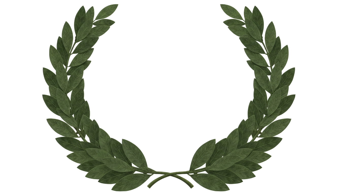 laurel wreath icon png PNG transparent background