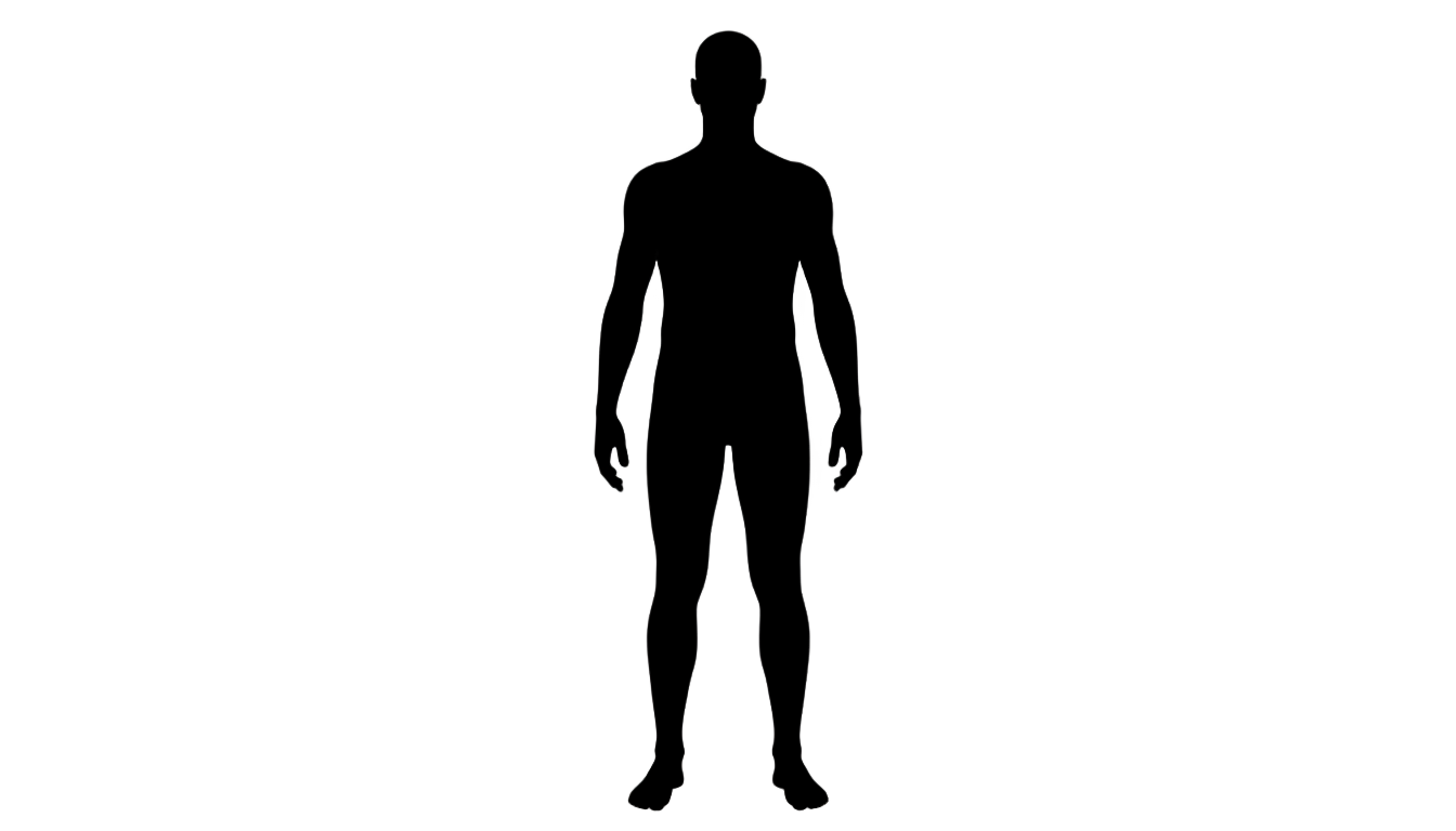 cartoon person silhouette png PNG transparent background