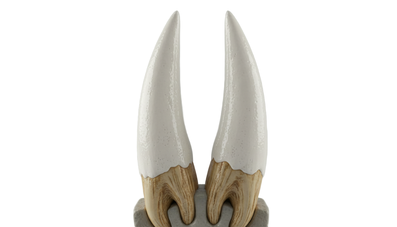 realistic vampire fangs png PNG transparent background