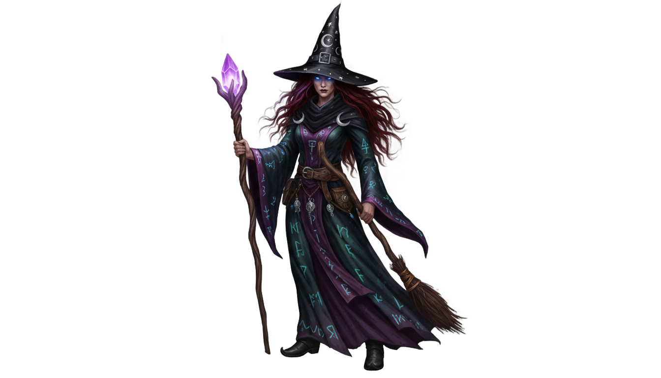 witch illustration png PNG transparent background