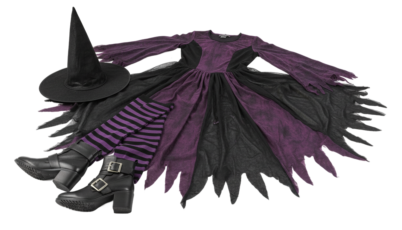 witch costume png PNG transparent background