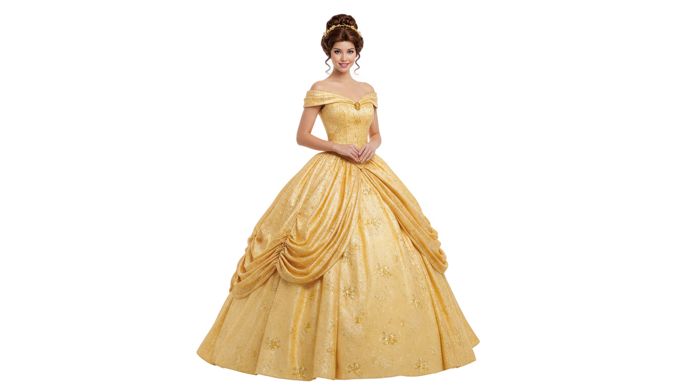 princess belle png PNG transparent background