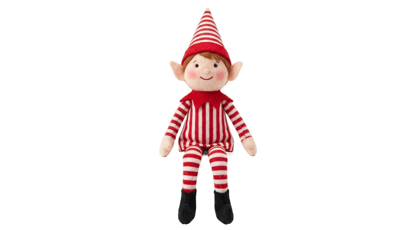 elf on the shelf girl png PNG transparent background