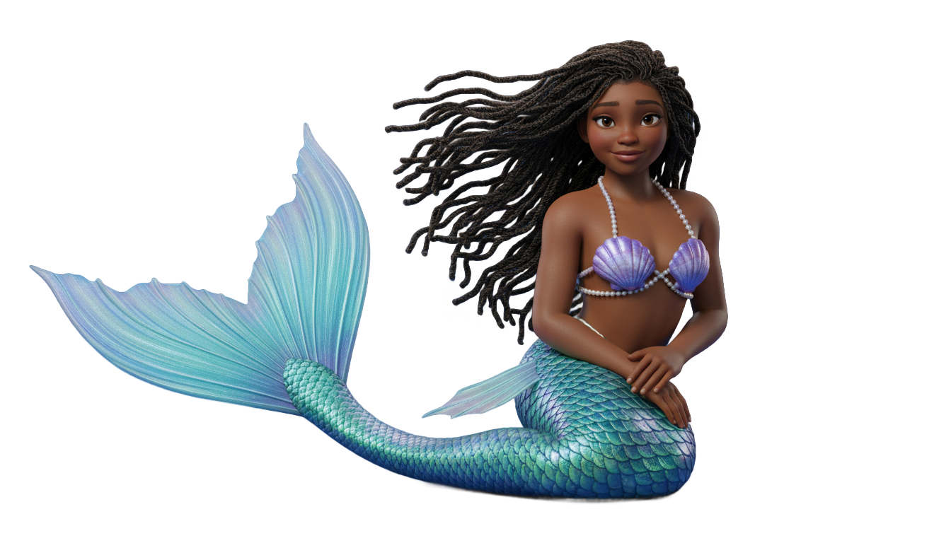 the new little mermaid png PNG transparent background