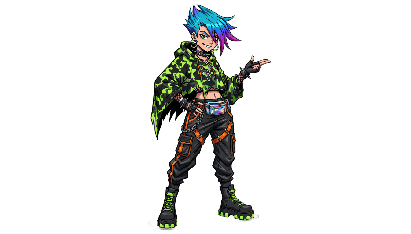 zoey kpop demon hunters png PNG transparent background