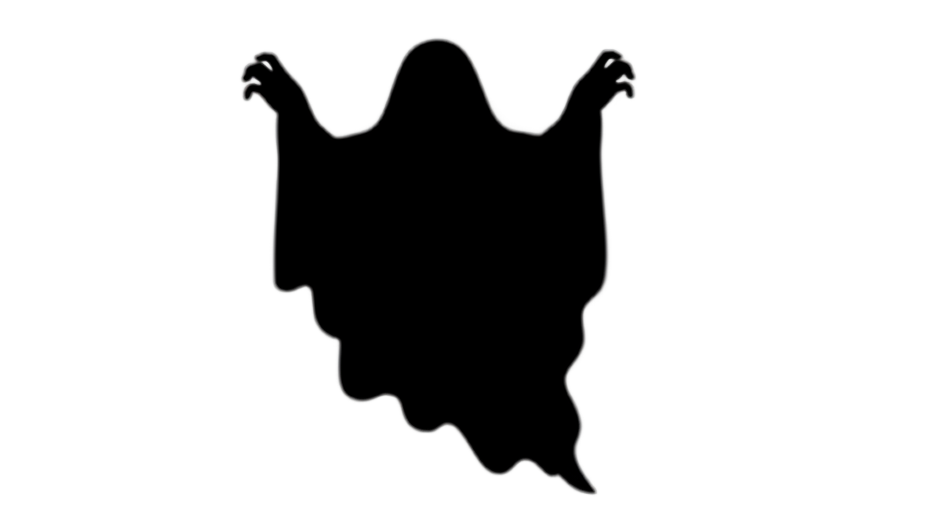 ghost silhouette png PNG transparent background
