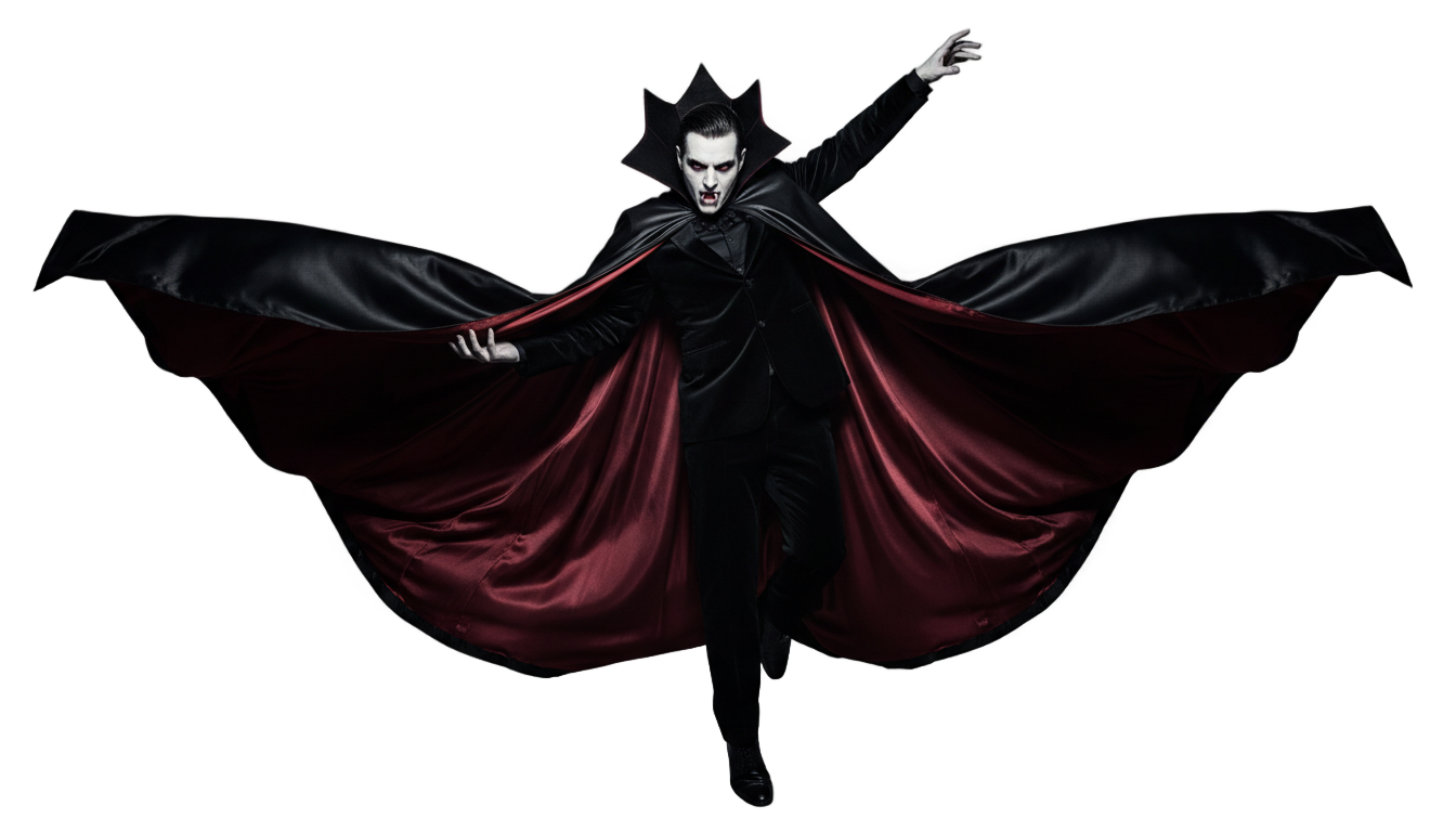 halloween vampire png PNG transparent background
