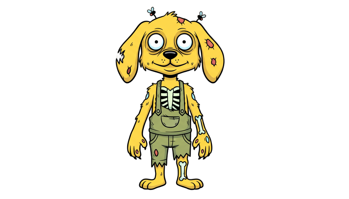 cheems zombie png PNG transparent background