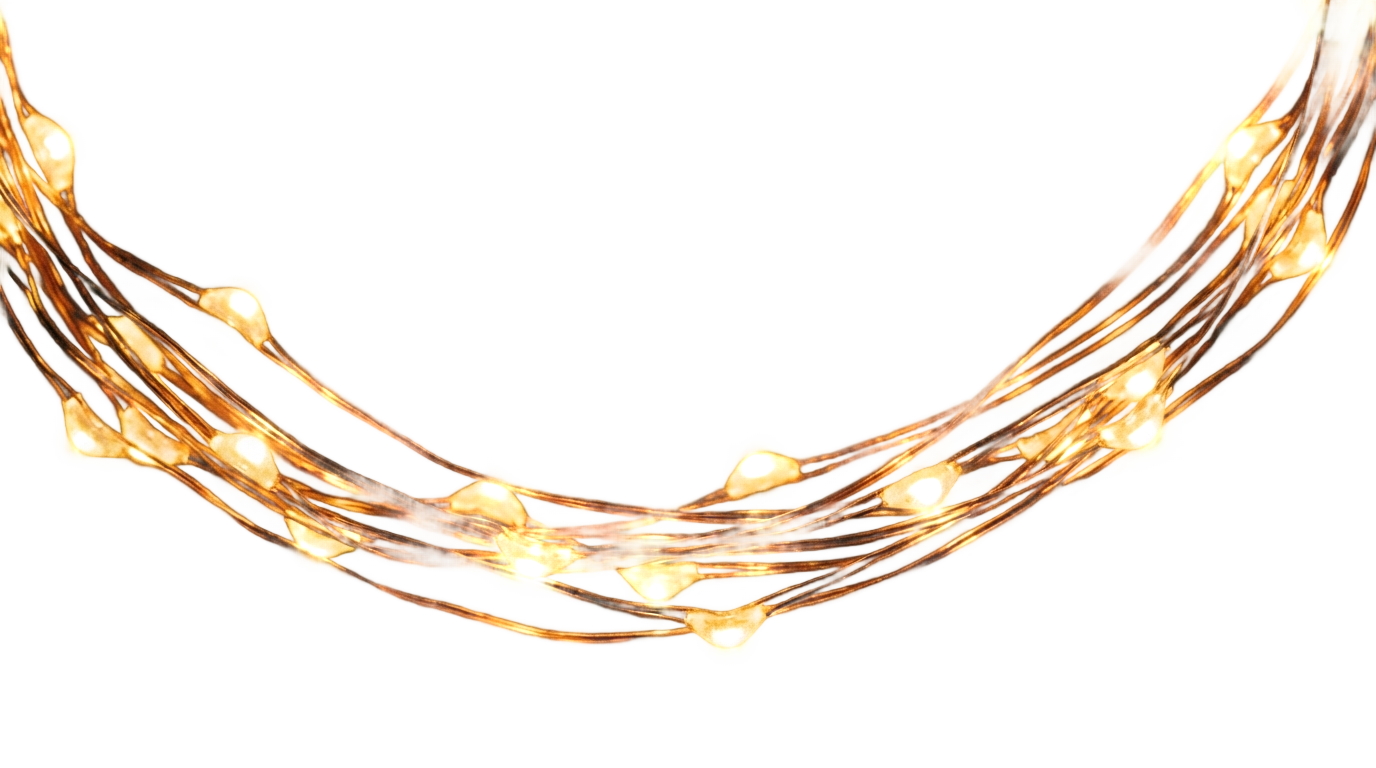 fairy lights png PNG transparent background
