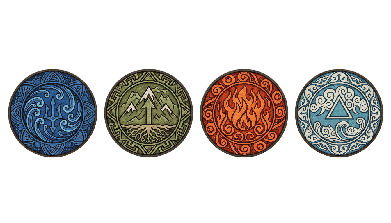 avatar element symbols png PNG transparent background