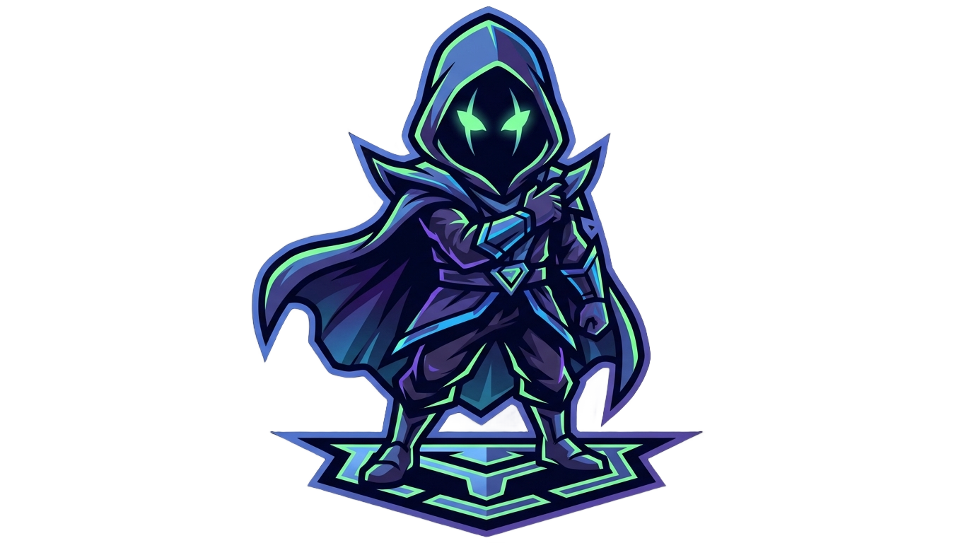 assassin mascot logo png PNG transparent background