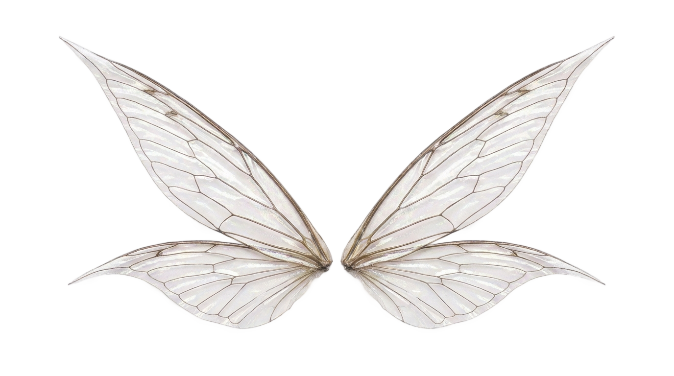 fairy wings png cartoon PNG transparent background