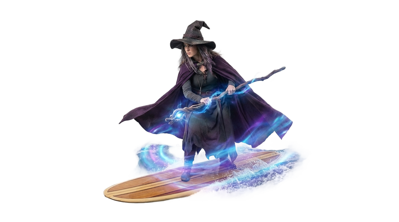 surf witch skin png PNG transparent background